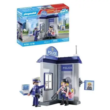 Playmobil - Action Heroes - Sala da Policia