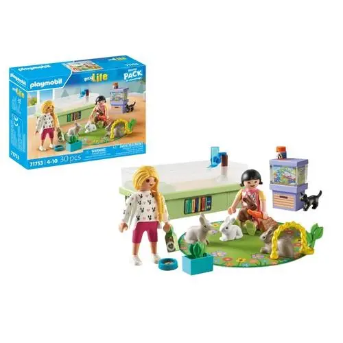 Playmobil - My Life - Familia de Coelhos