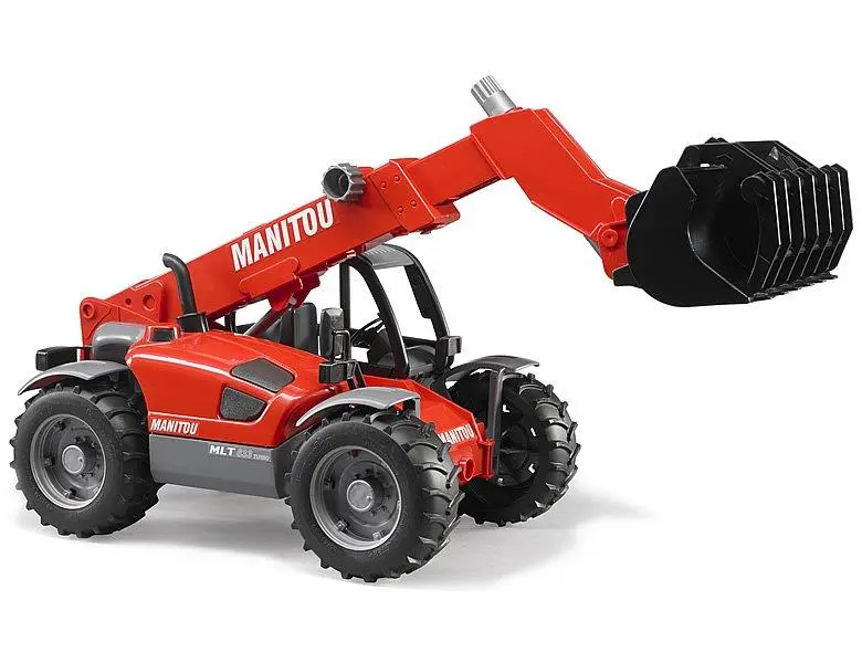 Manitou Telescópico com Pá Carregadora Mlt 633 - Bruder