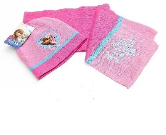 Gorro e Cachecol - Frozen