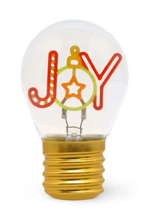 Legami - Abajur Decorativo em Formato de Lâmpada - JOY - Bulb Fiction