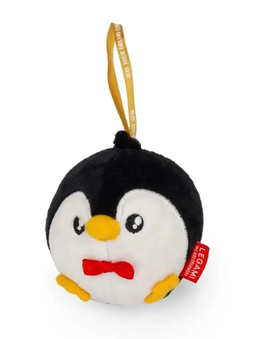 Legami - Ornamento de Natal em Peluche (Pinguim)