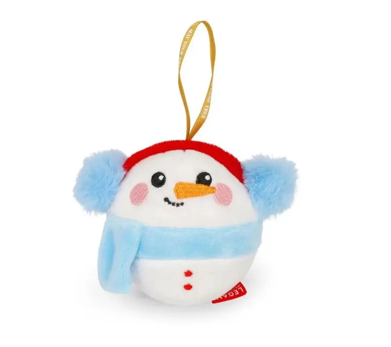 Legami - Ornamento de Natal em Peluche (Boneco de Neve)