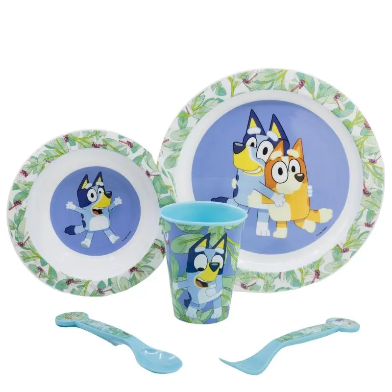 Bluey - Conjunto de Refeição (5 pcs)