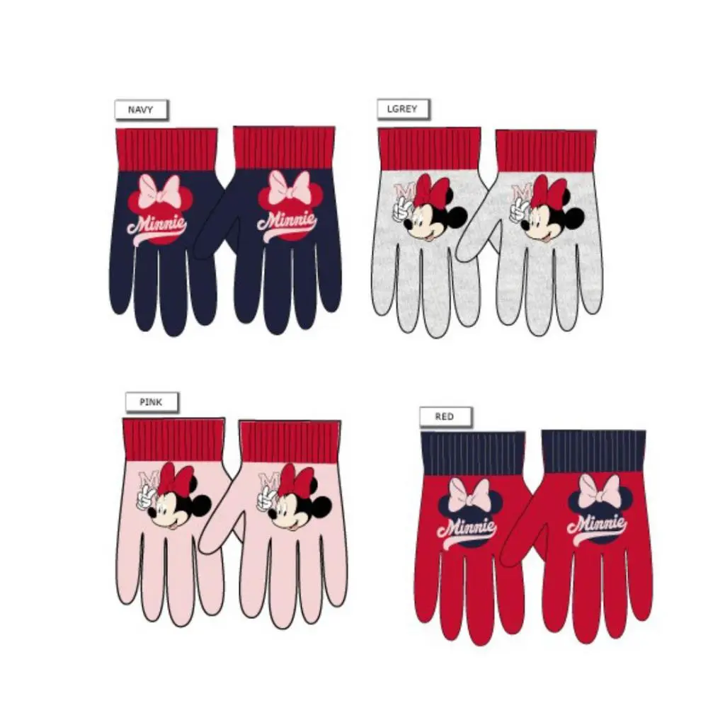 Minnie - Luvas C/ Simbolo Minnie (4 Modelos)