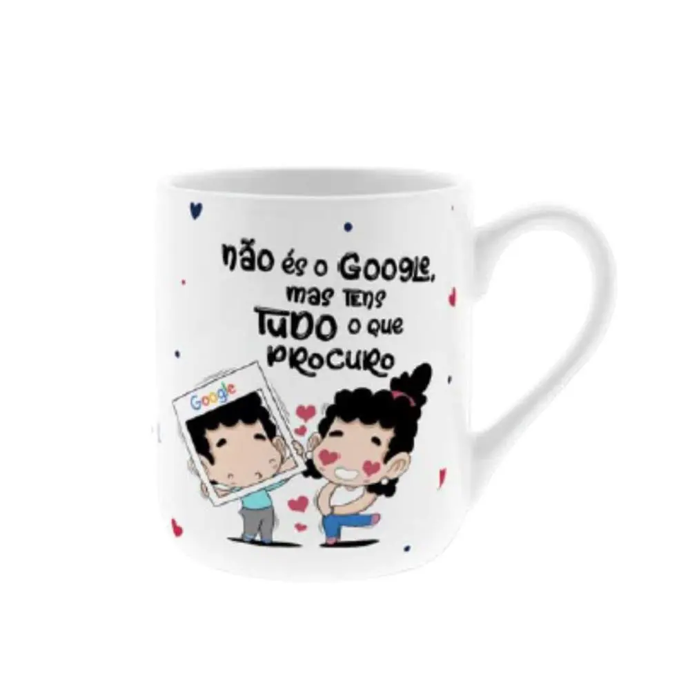 Lovely Story - Caneca de Cerâmica - Não És O Google, Mas Tens Tudo O Que Procuro (330 ml)