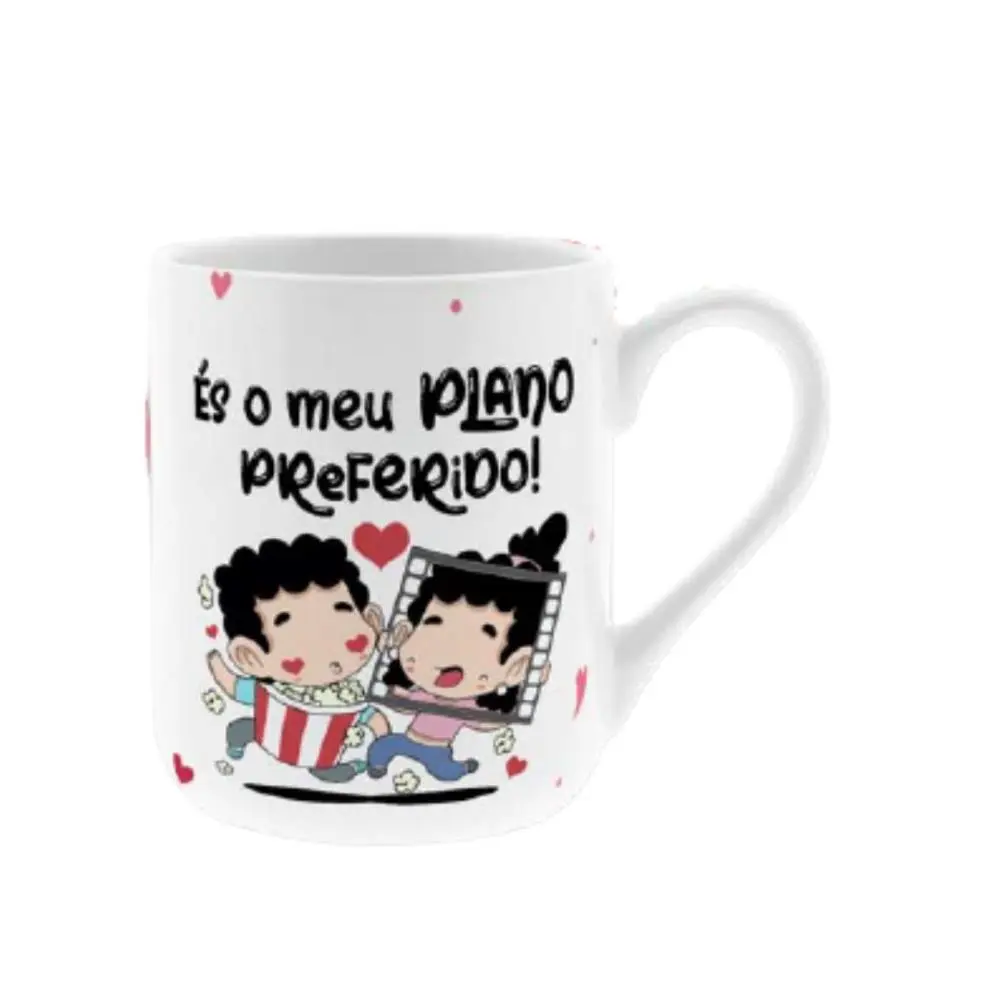 Lovely Story - Caneca de Cerâmica - És O Meu Plano Preferido! (330 ml)