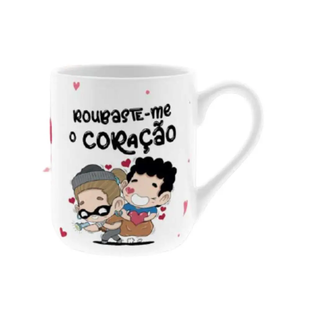 Lovely Story - Caneca de Cerâmica - Roubaste-me O Coração! (330 ml)