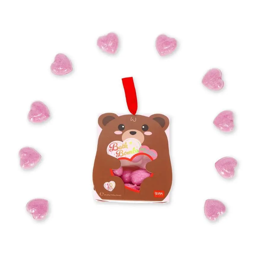 Legami - Conjunto de 10 Bath Bombs de Bauninha e Bagas