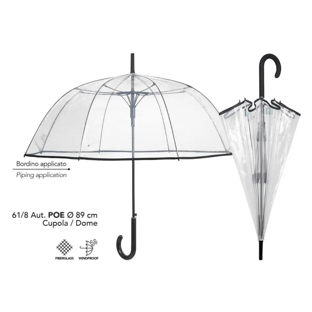 Guarda-Chuva "Debruado" Transparente