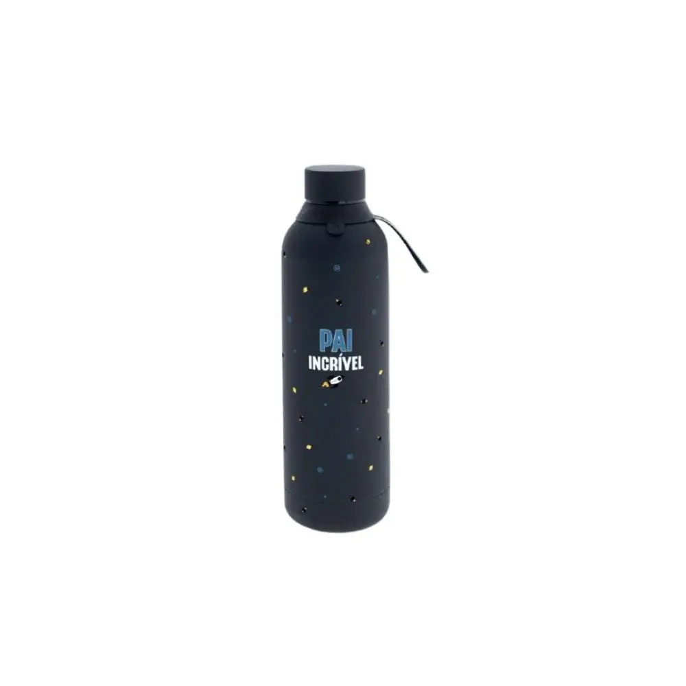 Lovely Story - Garrafa Térmica Shadow (750ml) "Pai Incrível"