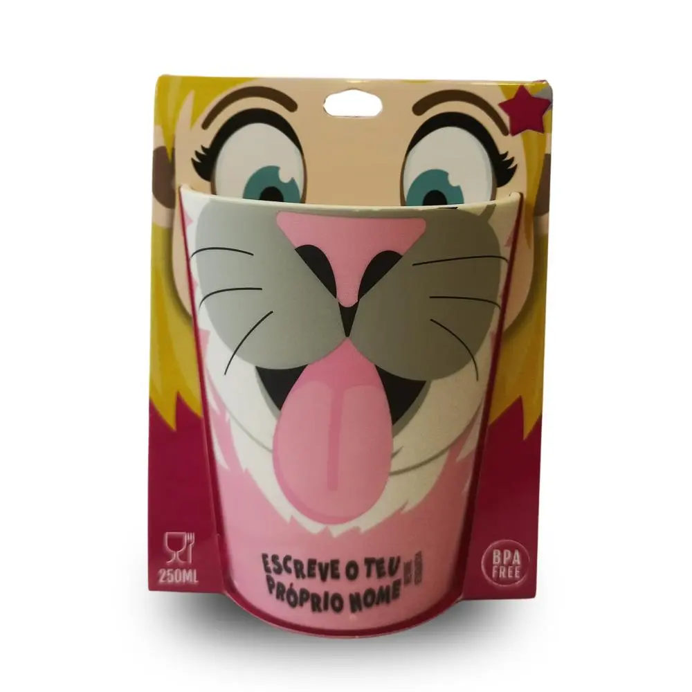 H&H - Funny Face - Copo Liso Gato