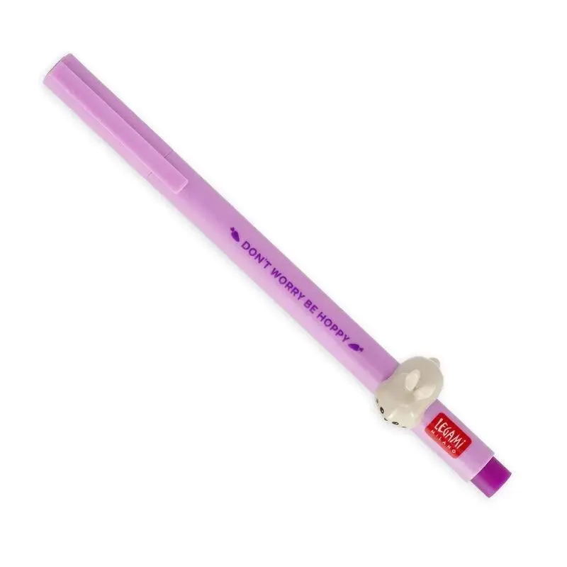 Caneta de Gel c/ Animal de Decoração (Coelho) - Legami