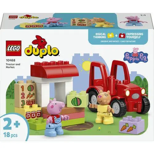 Lego - Duplo - Trator e Mercado (18 pcs)