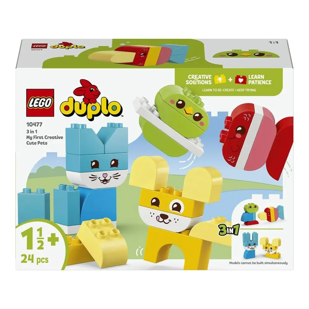 Lego - Duplo - Animais Criativos Adoráveis 3 em 1 (24 pcs)