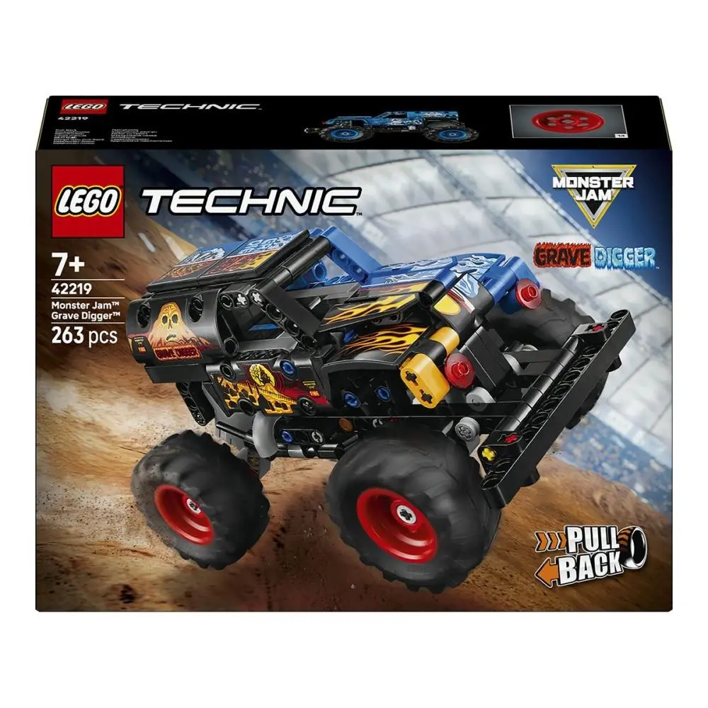 Lego - Technic - Monster Jam™ Grave Digger™ Fogo e Gelo (263 pcs)