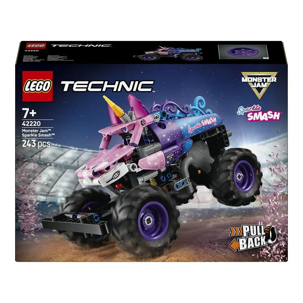 Lego - Technic - Pull-back Monster Jam™ Sparkle Smash™ (243 pcs)