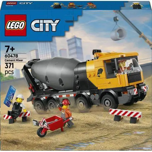 Lego - City - Camião com Betoneira (371 pcs)