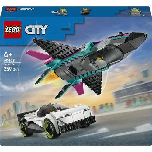 Lego - City - Jato Contra Carro (259 pcs)