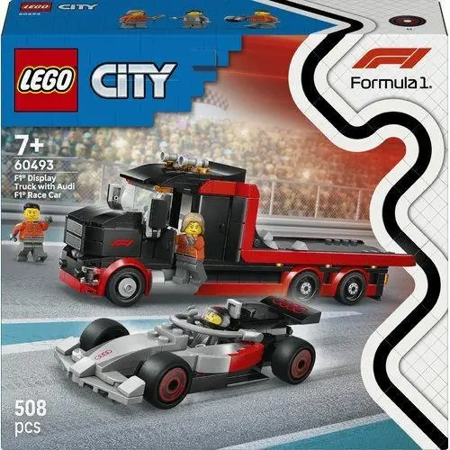 Lego - City - Camião de Exposição de F1® com Carro de Corrida de F1® Audi (508 pcs)