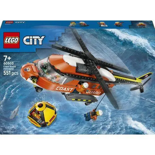 Lego - City - Helicóptero da Guarda Costeira (551 pcs)
