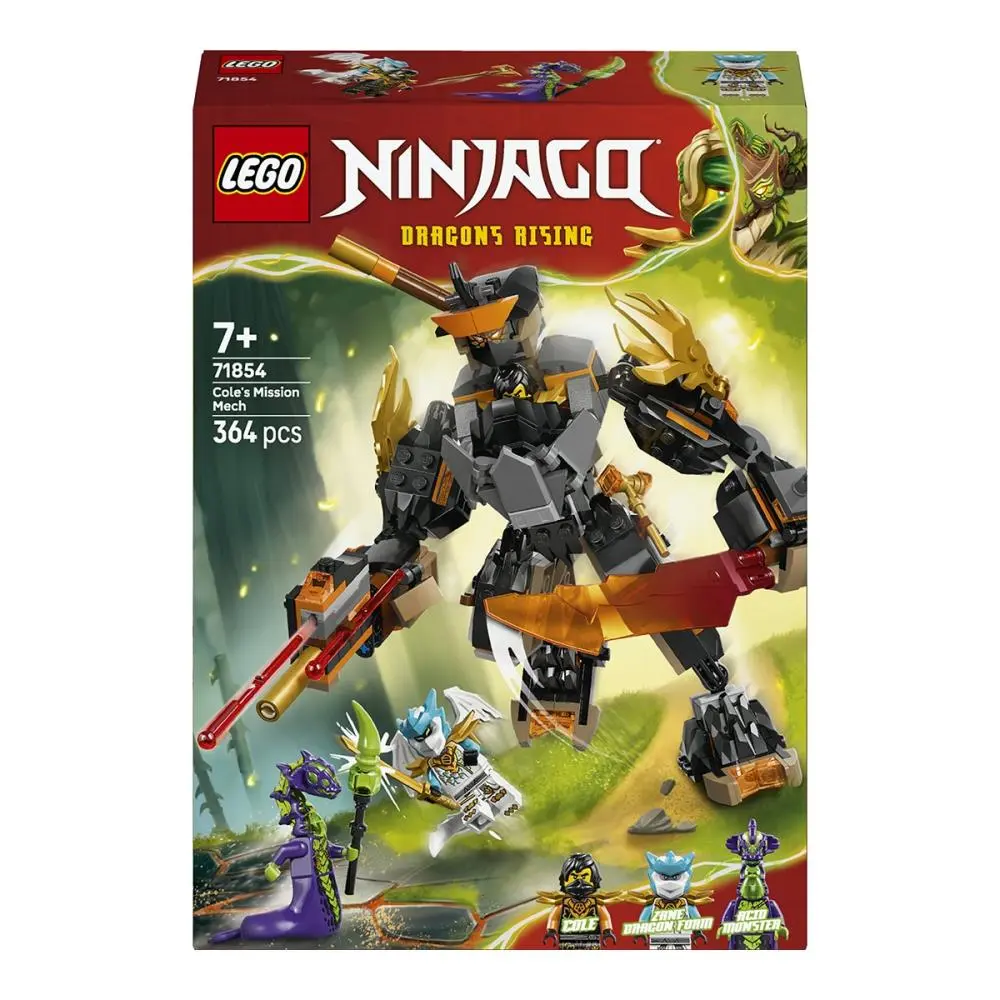 Lego - Ninjago - Robô de Missões do Cole e Zane Dragão (364 pcs)