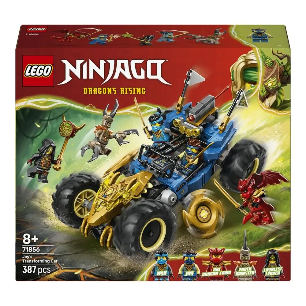 Lego - Ninjago - Carro Transformável do Jay (387 pcs)