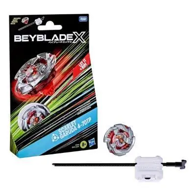 Hasbro - Beyblade - Beyblade X Lançador Scarlet Garuda 4-70TP
