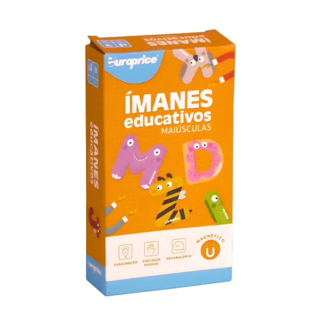 Europrice - Ímanes Educativos - Maiúsculas
