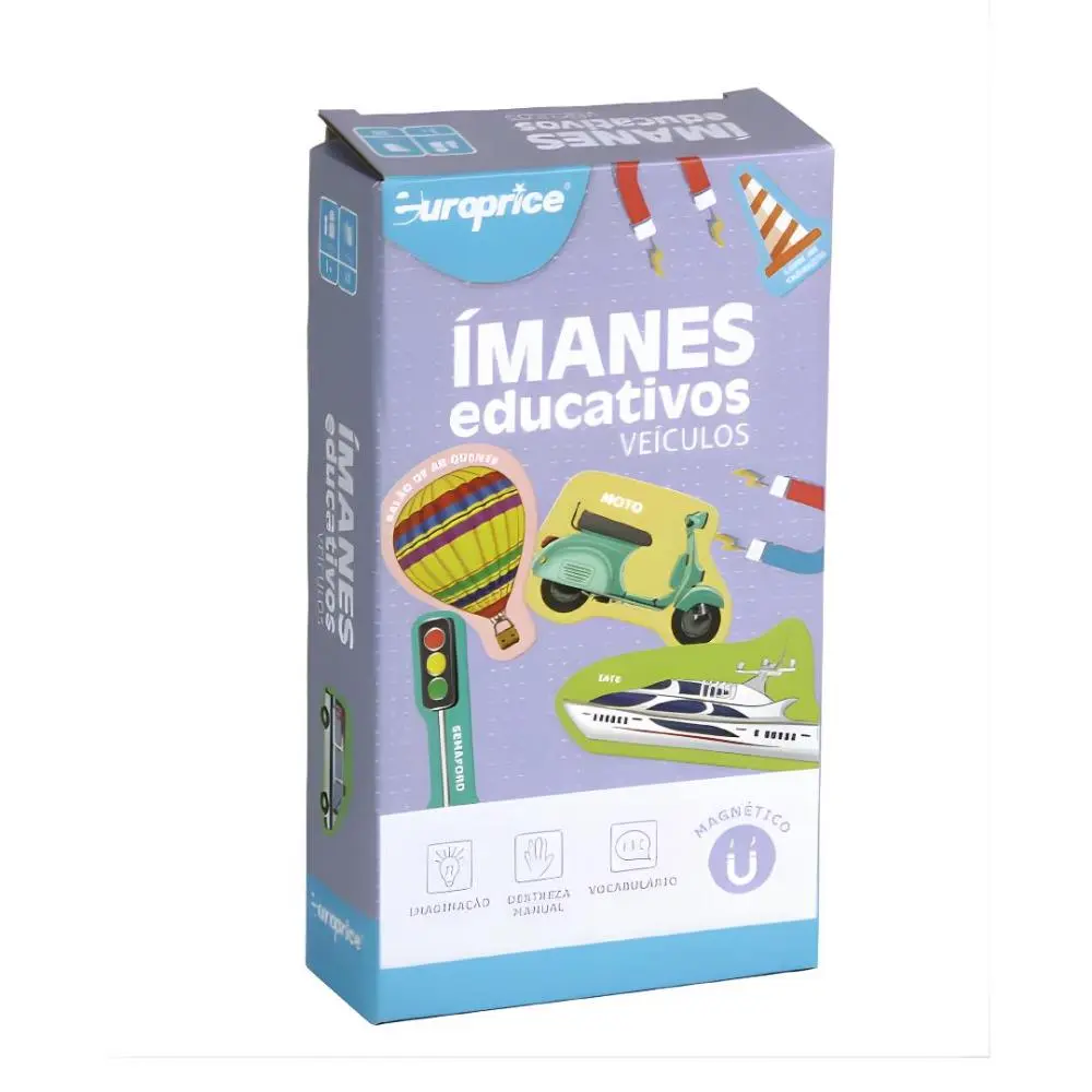Europrice - Ímanes Educativos - Maiúsculas