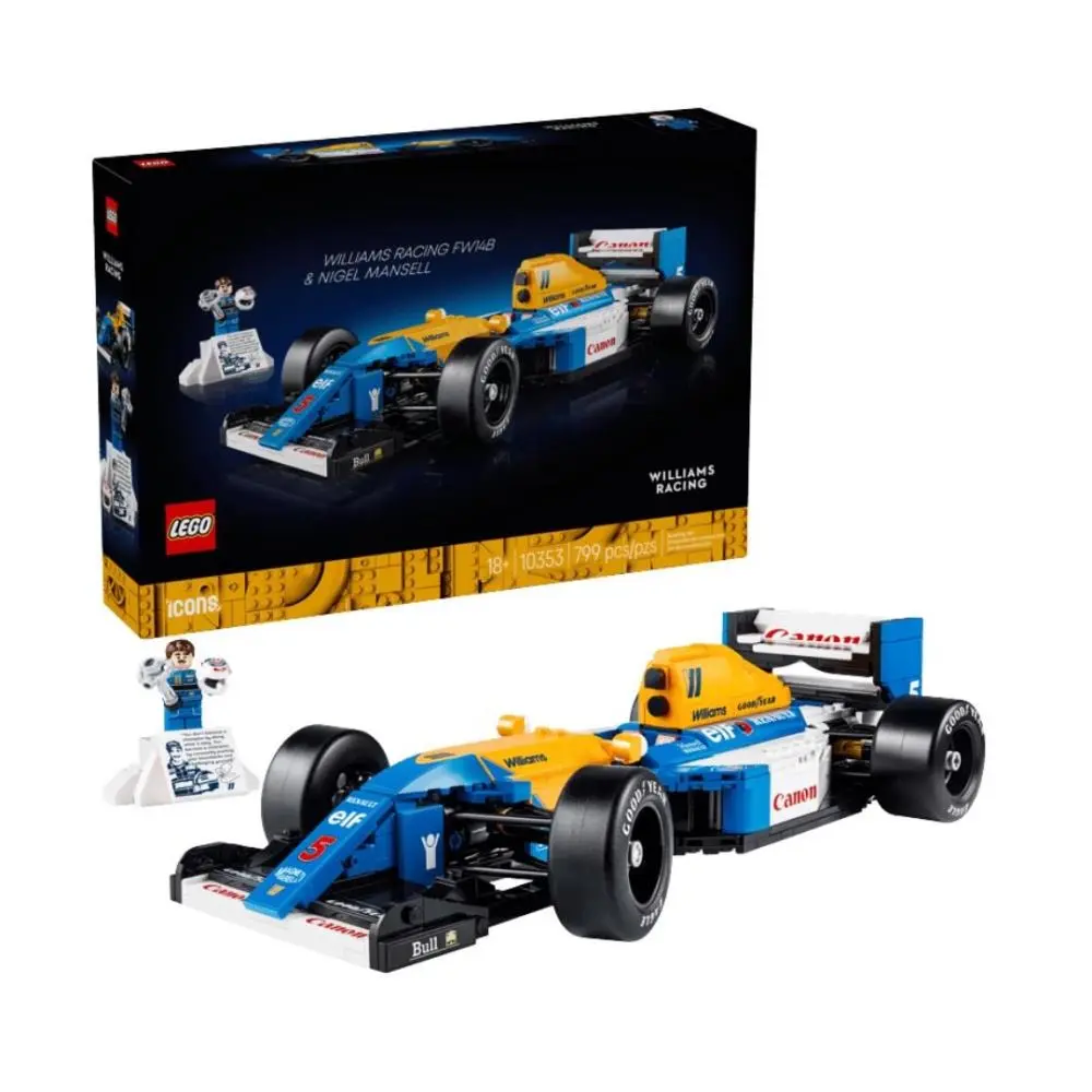 Lego - Icons - Williams Racing FW14B e Nigel Mansell (799 pcs)