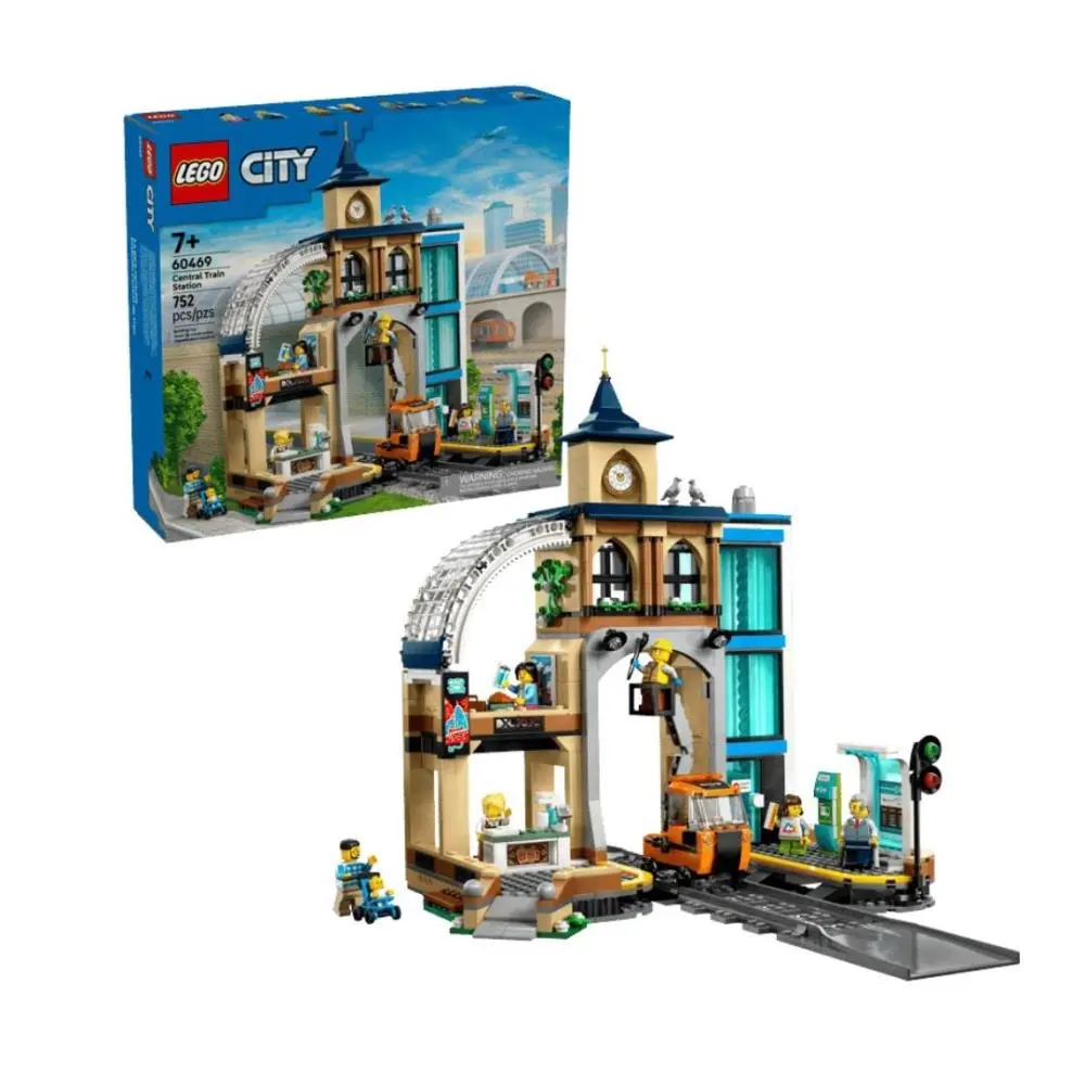 Lego - City - Estação de Comboios Central (752 pcs)