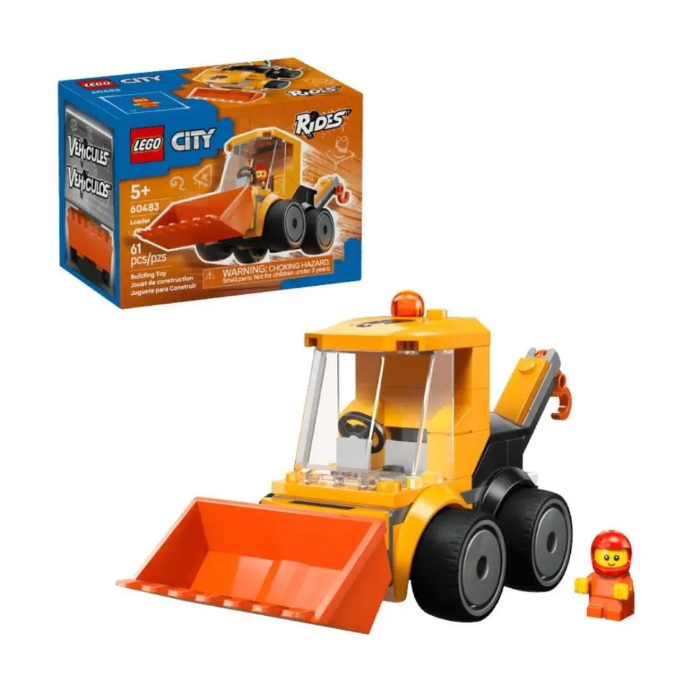 Lego - City - Veículos – Carregadora de Construção (61 pcs)