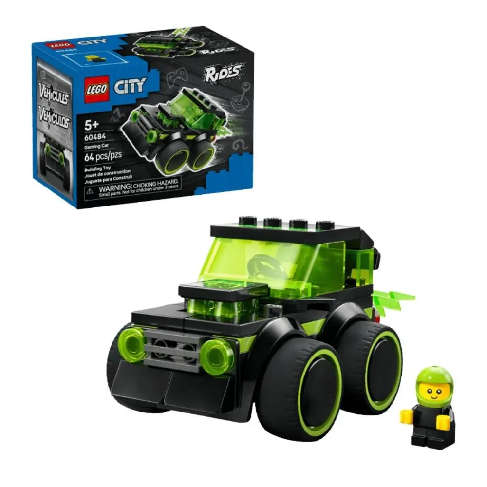 Lego - City - Veículos – Carro de Corrida de Gaming (64 pcs)