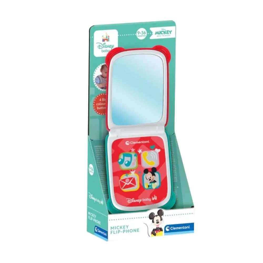 Clementoni - Baby - Disney - Telefone Dobrável da Mickey