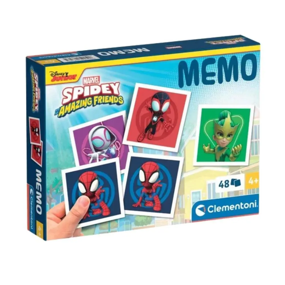 Clementoni - Jogos Educativos - Memo Spidey and His Amazing Friends