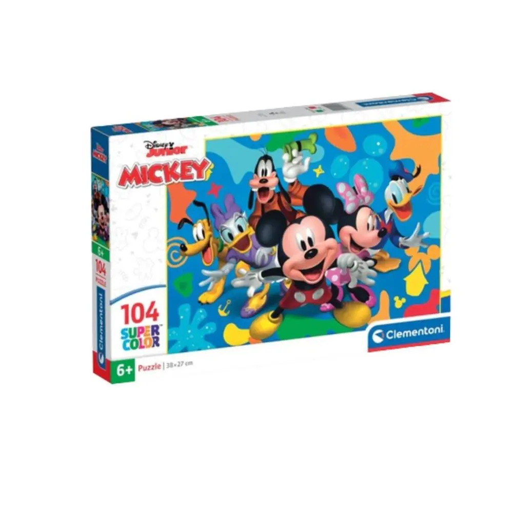 Clementoni - Puzzle - Disney - Mickey 104 Peças