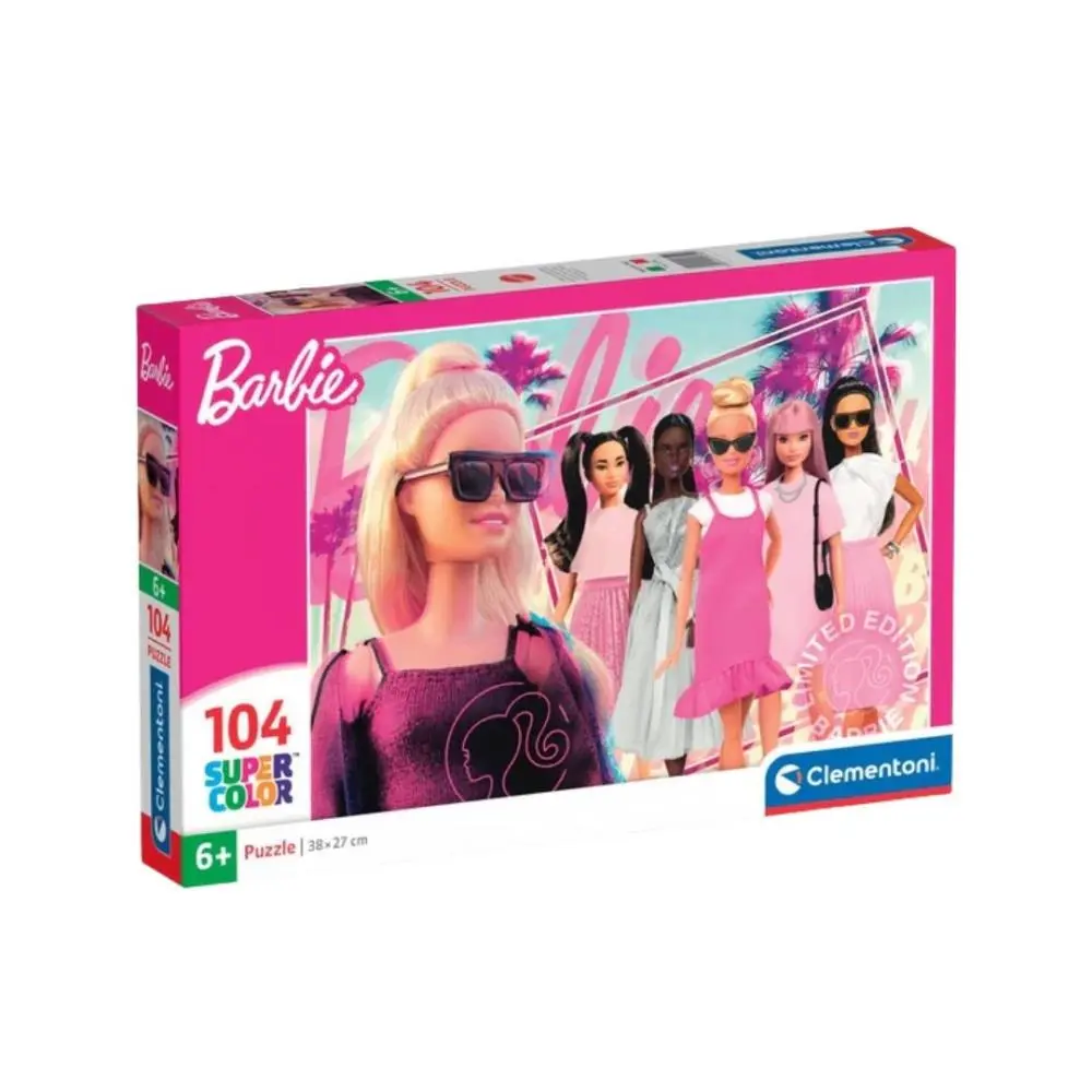 Clementoni - Puzzle - Barbie 104 Peças