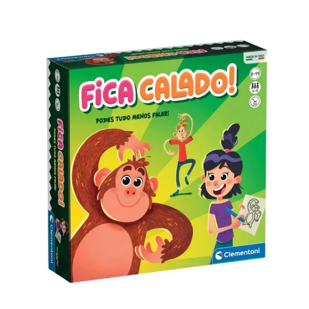 Clementoni - Jogos de Tabuleiro - Fica Calado