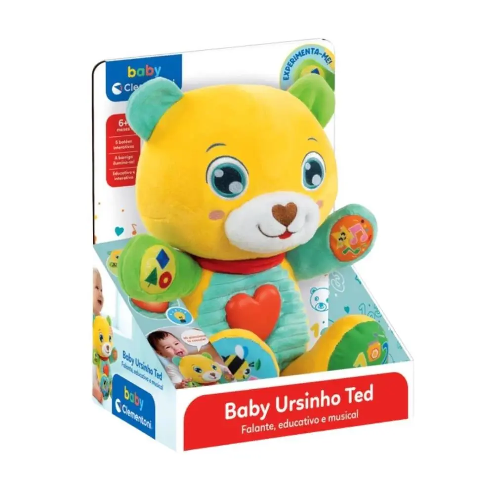 Clementoni - Baby - Urso Ted Falante