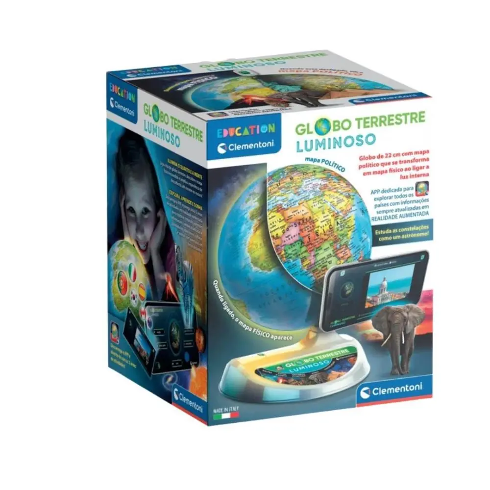 Clementoni - Globo Terrestre Luminoso
