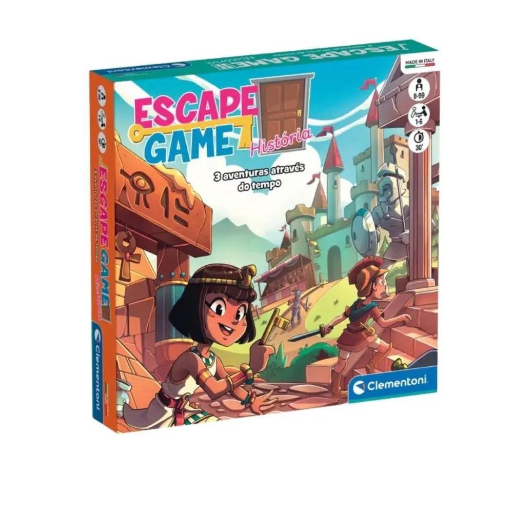 Clementoni - Jogos de Tabuleiro - Escape Game História