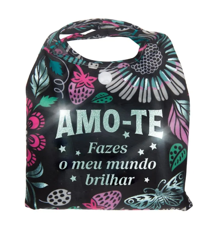 H&H - Saco de Compras Brilhante Amo-te