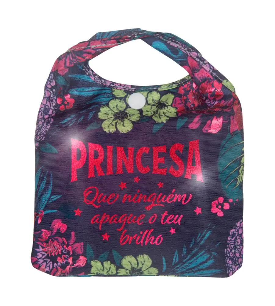 H&H - Saco de Compras Brilhante Princesa