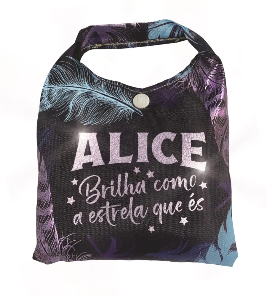 H&H - Saco de Compras Brilhante Alice