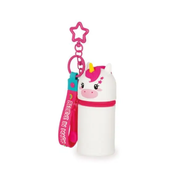 Legami - Porta-Moedas c/ Porta-Chaves Unicórnio (Mini Kawaii)