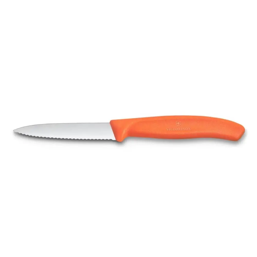 Victorinox - Faca para Verduras com Serra 8cm Laranja