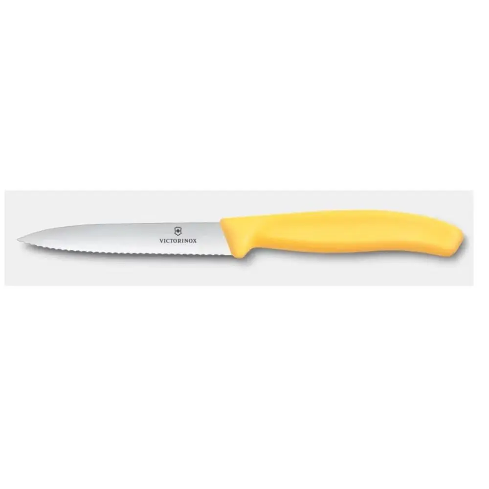 Victorinox - Faca para Verduras, com Serra 10cm Amarela