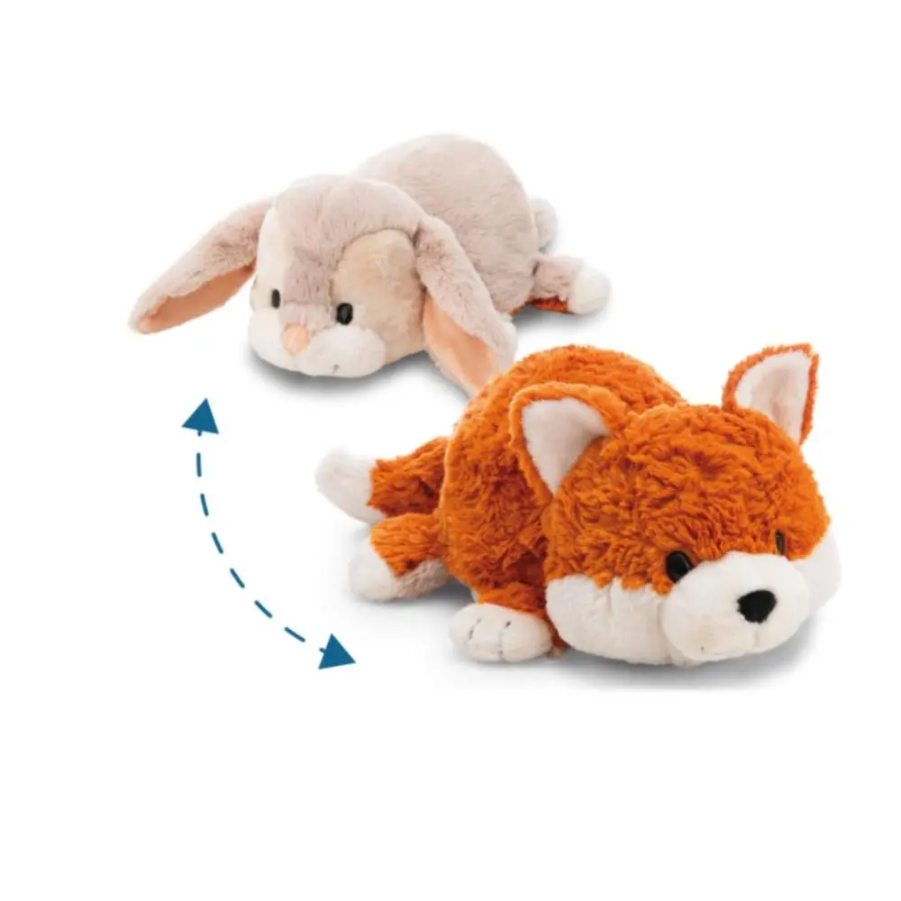 Nici - Twistimals - Peluche Coelho e Raposa c/ Função reversível