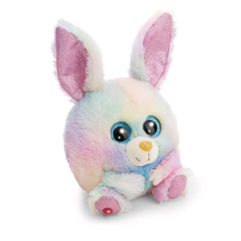 Nici - Glubschis - Peluche Coelho Bebé Rainbow Candy 13cm